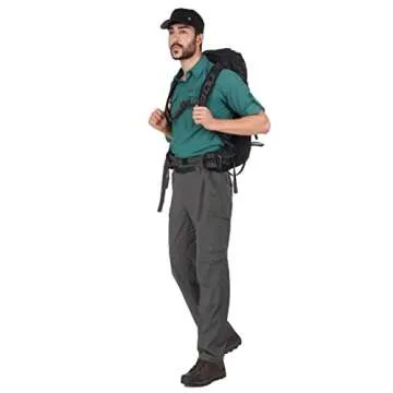 Columbia Men's Convertible Hiking Pants with Sun Protection
