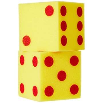 Giant Soft Cubes Dot 2-Pk - Fun & Quiet Play for All Ages