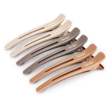 Non-Slip Hair Clips for Styling and Sectioning