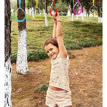 Colorful Ninja Rings Kit for Kids and Adults Fun