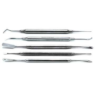 Dental Periosteal Allen P9A, Molt 24G, Freer, Pritchard, Periotome Elevator Oral Surgical Implant 5 ...