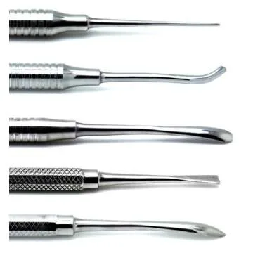 Dental Periosteal Allen P9A, Molt 24G, Freer, Pritchard, Periotome Elevator Oral Surgical Implant 5 Pieces Instruments
