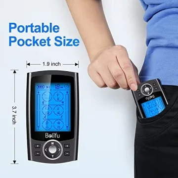 Belifu TENS EMS Unit - 24 Modes Pain Relief Device