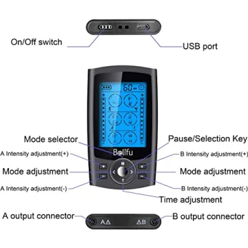 Belifu TENS EMS Unit - 24 Modes Pain Relief Device