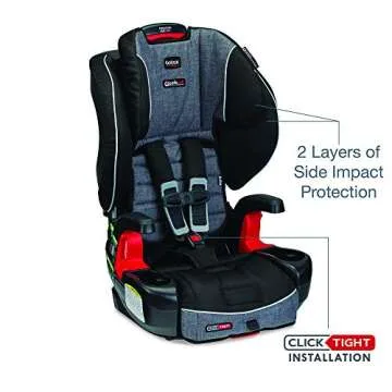 Britax Frontier ClickTight Harness-2-Booster Car Seat - 2 Layer Impact Protection - 25 to 120 Pounds, Vibe