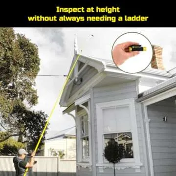 Ferret Plus Wireless Inspection Camera and Cable Pulling Tool - Now with Built-in On-Board Memory at 1080p and Non-Contact Voltage Detector