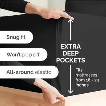 Extra Deep King Sheet Set for Ultimate Comfort