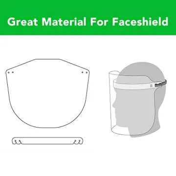 Clear 12x12” PET Sheets - Perfect for Crafting Projects