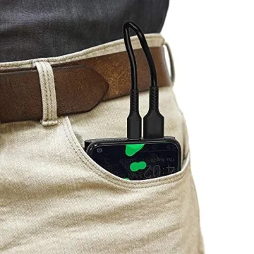 Short USB C Charging Cables for Fast Charging, 5 Pack