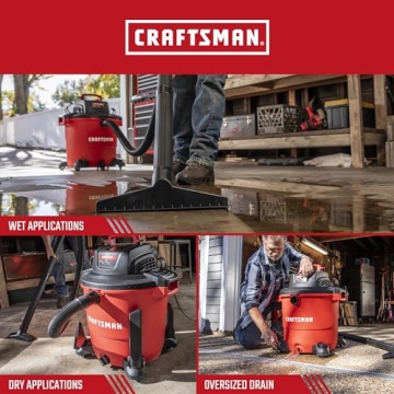 CRAFTSMAN Heavy-Duty 20 Gallon Wet Dry Vacuum