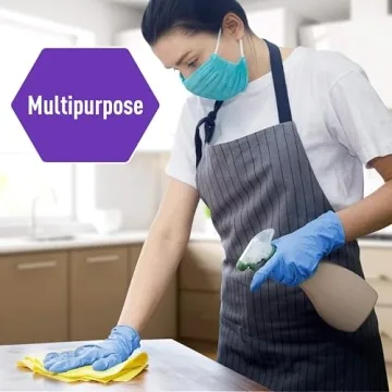 Durable & Protective Nitrile-Vinyl Exam Gloves - 100 Count