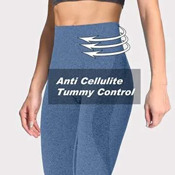 Aoxjox Seamless Leggings for Women - High Waisted & Stylish
