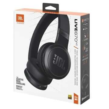 JBL Live 675NC Wireless Noise-Cancelling Headphones