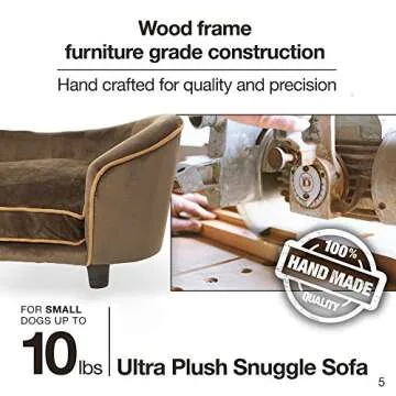 Enchanted Home Pet Ultra Plush Snuggle Pet Bed in Dark Grey