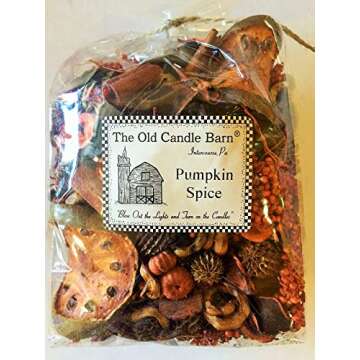 Autumn Pumpkin Spice Potpourri - Perfect for Home Decor