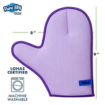 Pure-Sky Glass Cleaning Cloth Glove for Streak-Free Shine