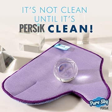 Pure-Sky Glass Cleaning Cloth Glove for Streak-Free Shine