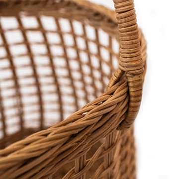 LiLaCraft Rattan Wicker Baskets - Perfect for Gifts or Storage