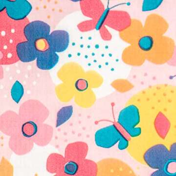 Simply Genius Single Roll Patterned Duct Tape - Colored Floral Spring Duct Tape for Kids and Adults Craft Supplies - Flower Duct Tape