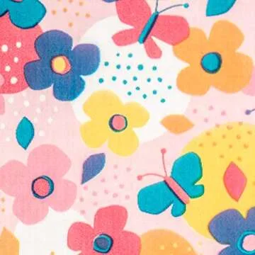 Simply Genius Single Roll Patterned Duct Tape - Colored Floral Spring Duct Tape for Kids and Adults Craft Supplies - Flower Duct Tape