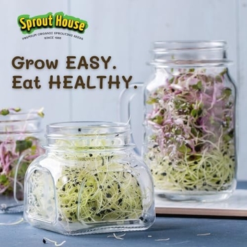 Sprout House Organic Sprouting Seeds - 12 Varieties Sample Pack