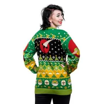 The Child Ugly Christmas Sweater for Men and Women Gift (XXXL, 3XL, Extra Extra Extra Large) Multicolored