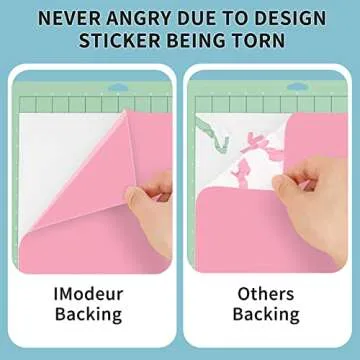 IModeur 75-Pack Vinyl Sheets in Assorted Colors for DIY