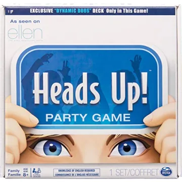 Head’s Up Party Game 4th Edition, Word Guessing Board Game for Kids and Families Ages 8 and up