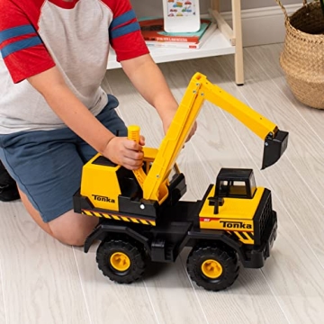 Tonka Steel Classics Mighty Excavator for Kids and Toddlers