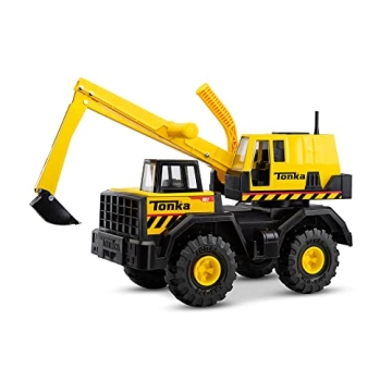 Tonka Steel Classics Mighty Excavator for Kids and Toddlers