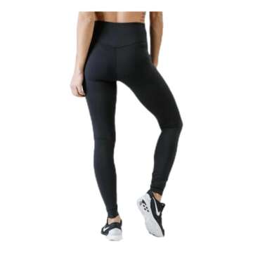 Nike Women's All-in Tight, Black/White, Small