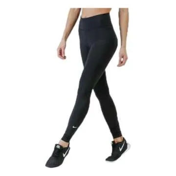 Nike Women's All-in Tight, Black/White, Small