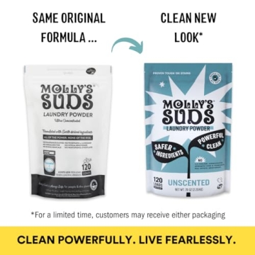 Molly's Suds Original Laundry Detergent Powder for Sensitive Skin