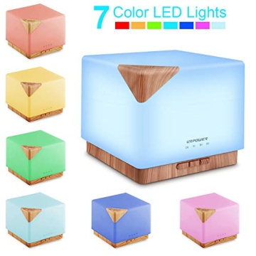 URPOWER Essential Oil Diffuser with 700ml Large Capacity