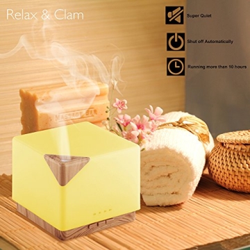 URPOWER Essential Oil Diffuser with 700ml Large Capacity