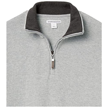 Amazon Essentials Men's Stylish Quarter-Zip Sweater