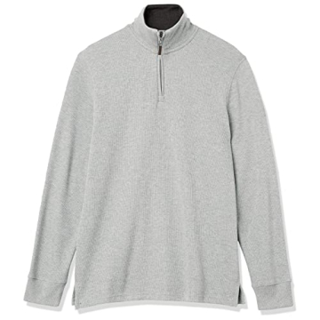 Amazon Essentials Men's Stylish Quarter-Zip Sweater
