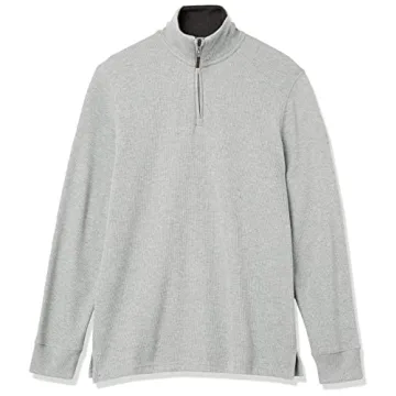 Amazon Essentials Men's Stylish Quarter-Zip Sweater