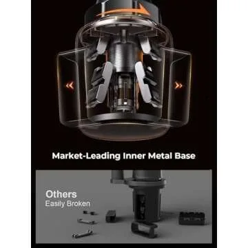 LISEN Cup Holder Cell Phone Holder for Car Mount, 2025 New Car Cup Phone Holders for Your Car Adjustable Cell Phone Holder Car Accessories Trucks Golf Cart for iPhone Samsung Google