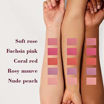 Cilrofelr Dewy Liquid Blush, Soft Cream Liquid Blush for Cheek, Buildable & Blendable Pigment, Lightweight & Smooth Texture, Longwear Formula for a Soft, Natural Flush (05 Nude Peach)