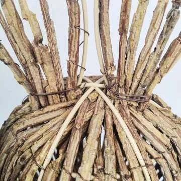 NZTGVR Rattan Bunny, Wicker Bunny, Wicker Easter Bunny Decor, Rattan Bunny Outdoor, Rattan Bunnies, Wicker Bunnies Bunny Topiary for Easter Porch Decor Outdoor/Indoor