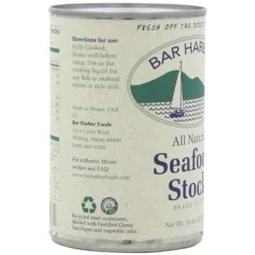 Bar Harbor Seafood Stock - Gluten-Free, All-Natural Flavor Enhancer