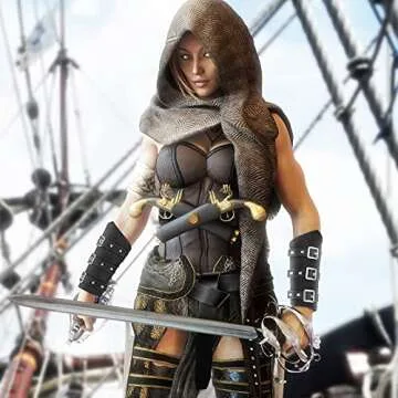 SATINIOR 3 Pcs Cosplay Accessories Leather Arm Guards Medieval Knight Belt Viking Renaissance Faux Leather Gauntlet Wristband