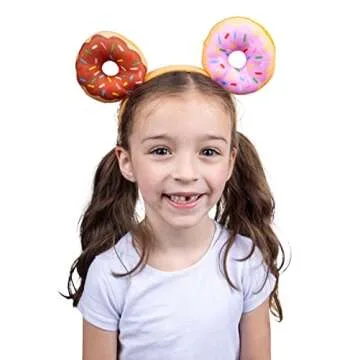 Dress Up America Donut Headband for Kids' Parties and Costumes