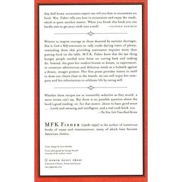 M.F.K. Fisher's How to Cook a Wolf - A Culinary Classic