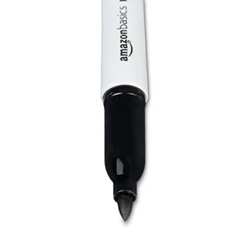 Amazon Basics Fine Point Permanent Markers, 12 Pack