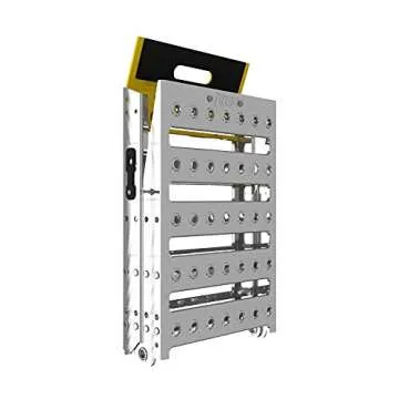 DÔTA! True Loading Ramp | Aluminum | Wide Expandable | 750 Lbs. Capacity | Multiple Lengths Used for Loading to or Access Anywhere (35.43 inches)