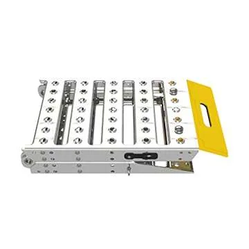 DÔTA! True Loading Ramp | Aluminum | Wide Expandable | 750 Lbs. Capacity | Multiple Lengths Used for Loading to or Access Anywhere (35.43 inches)