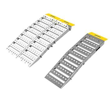 DÔTA! True Loading Ramp | Aluminum | Wide Expandable | 750 Lbs. Capacity | Multiple Lengths Used for Loading to or Access Anywhere (35.43 inches)