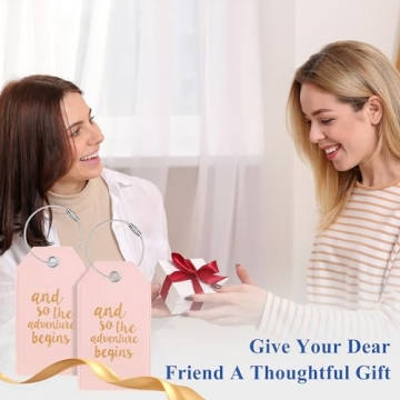 Stylish Leather Luggage Tags with Name Labels for Travel